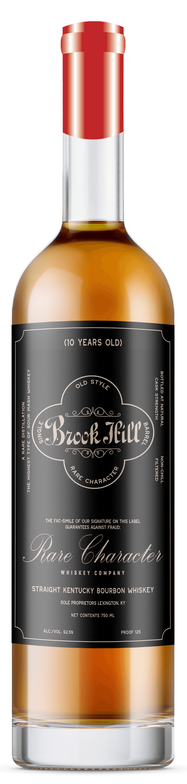 Brook Hill Bourbon Bottle